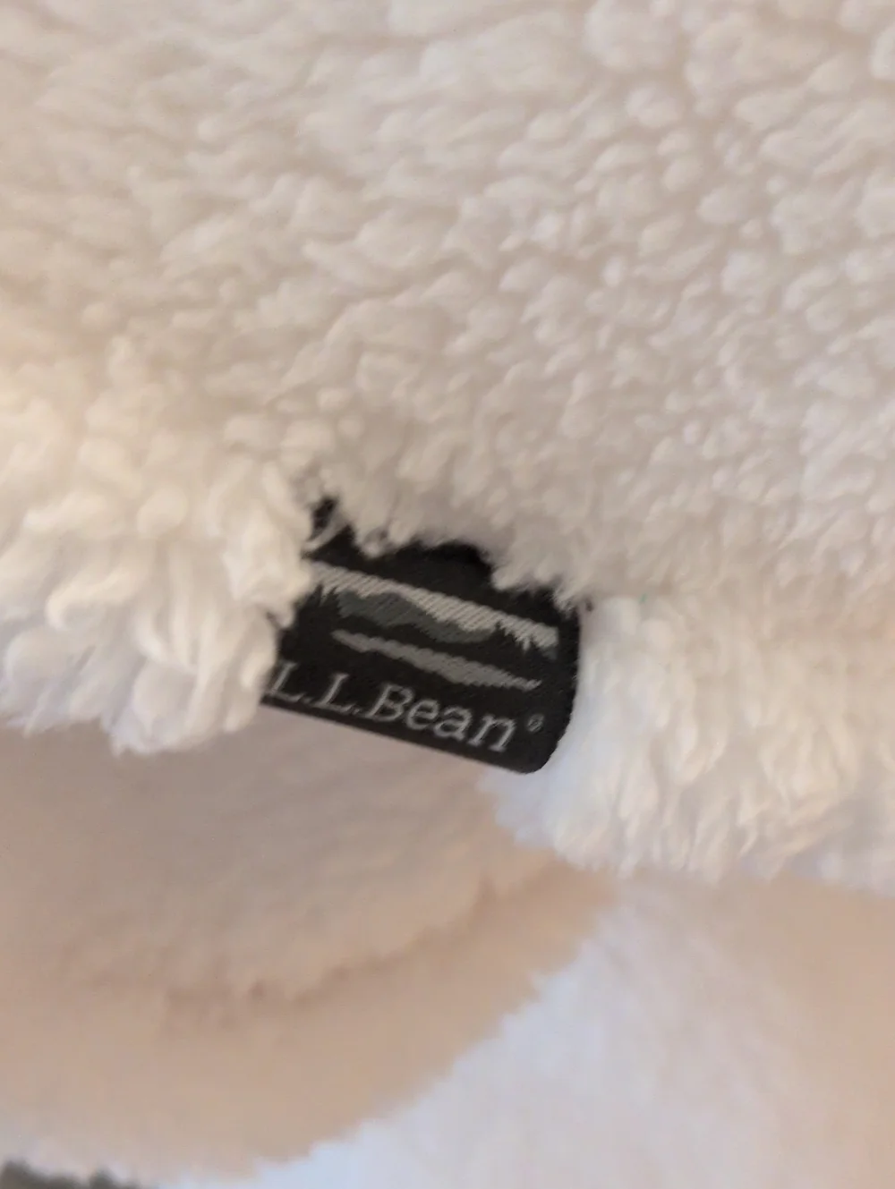 L.L.Bean Cozy Sherpa Wearable Throw